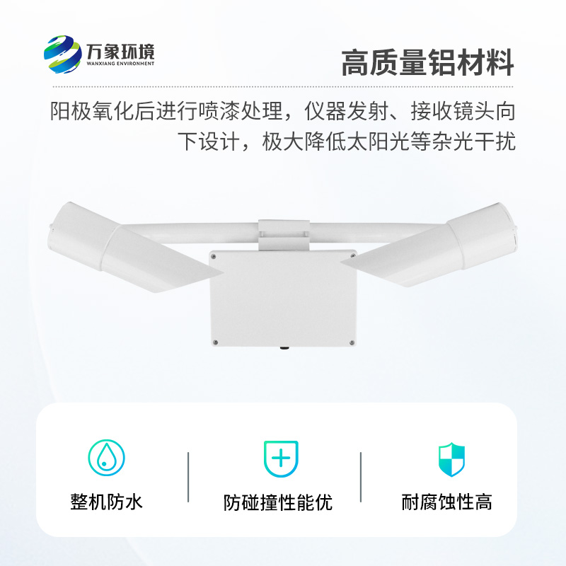 20KM visibility sensor for weather phenomena (fog, rain, snow, mixed precipitation, sunshine)!