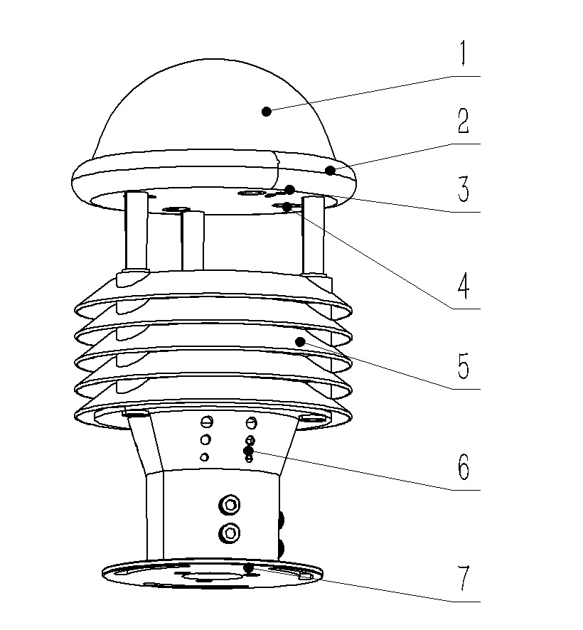 Ultrasonic micro meteorological instrument