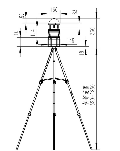 便攜式全自動(dòng)氣象站 便攜式全自動(dòng)氣象站