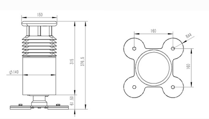 五要素車載氣象站 五要素車載氣象站