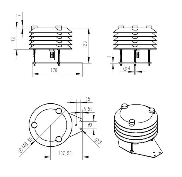 溫濕度大氣壓噪聲傳感器 溫濕度大氣壓噪聲傳感器