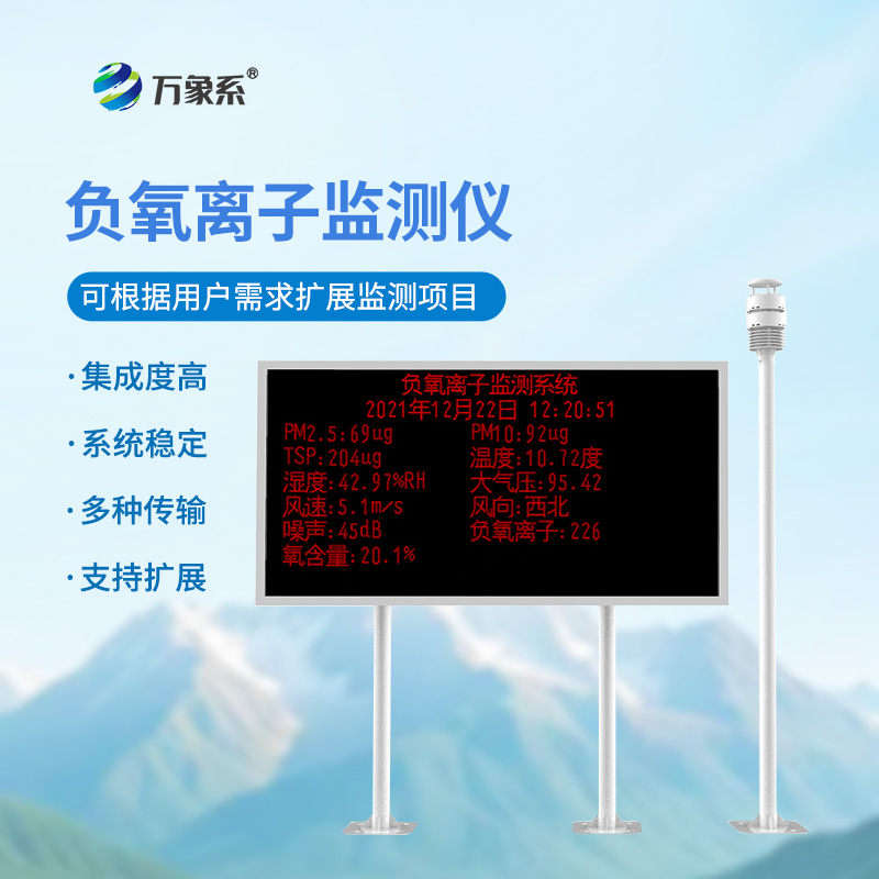 大氣負氧離子監(jiān)測站