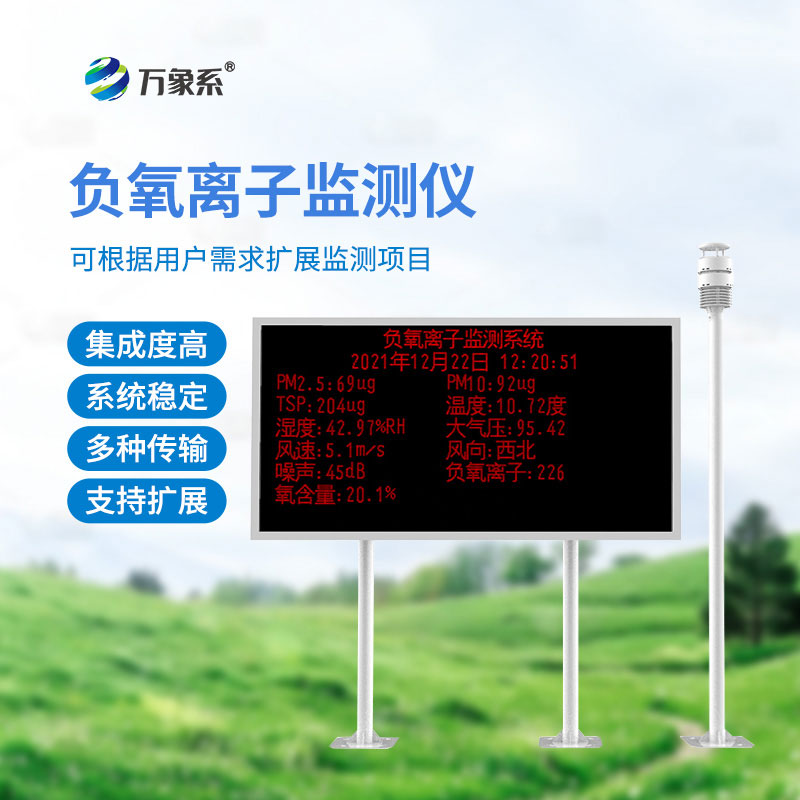 負(fù)氧離子監(jiān)測(cè)站